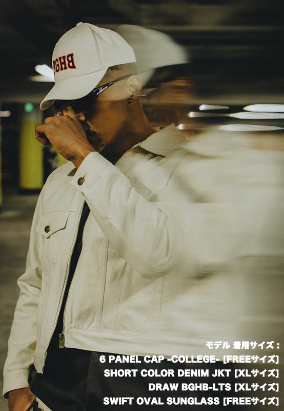 SHORT COLOR DENIM JKT ��IVORY��