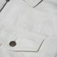 SHORT COLOR DENIM JKT ��IVORY��