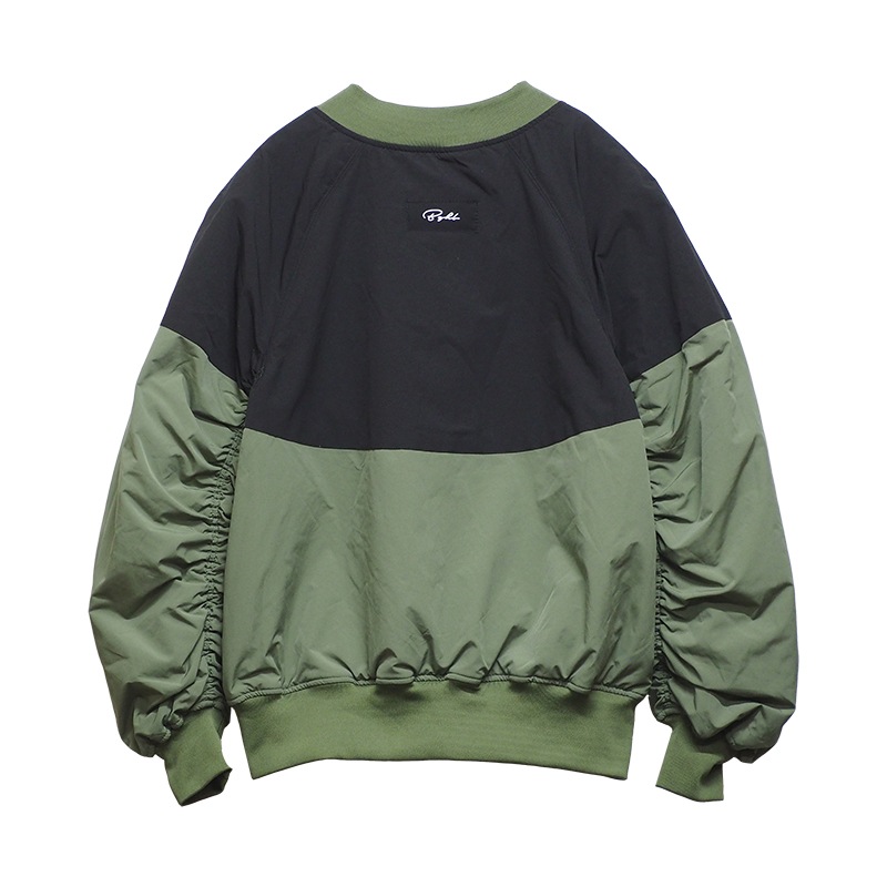 REVERSIBLE BOMBER JKT ��OLIVE��