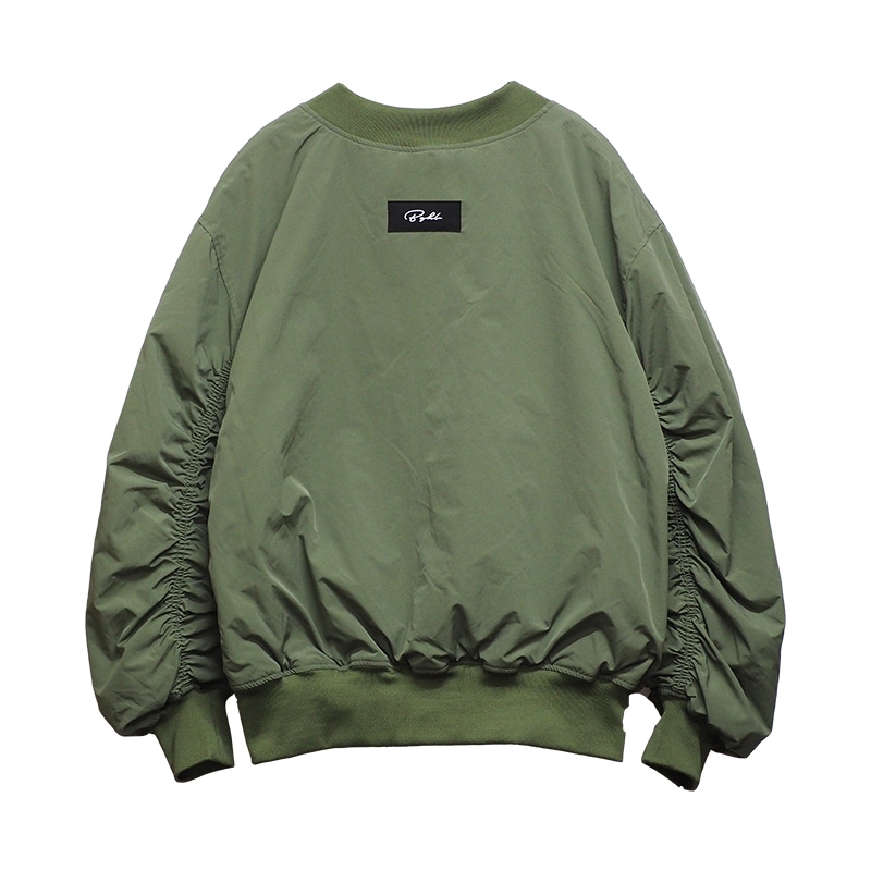 REVERSIBLE BOMBER JKT ��OLIVE��