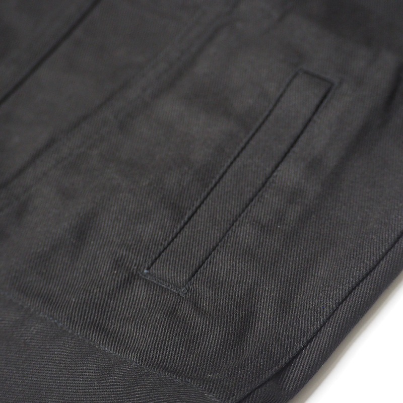 SHORT COLOR DENIM JKT ��BLK��