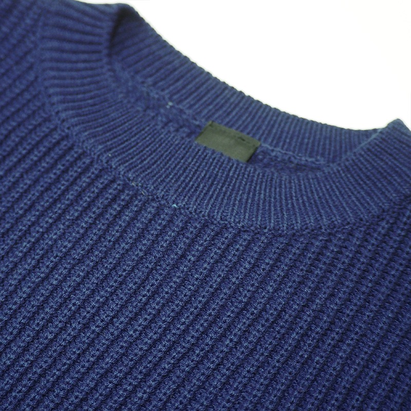 KNIT PULLOVER NAVY