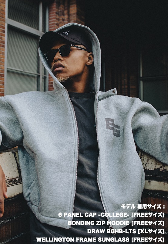 BONDING ZIP HOODIE ��GRAY��