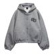 BONDING ZIP HOODIE ��GRAY��
