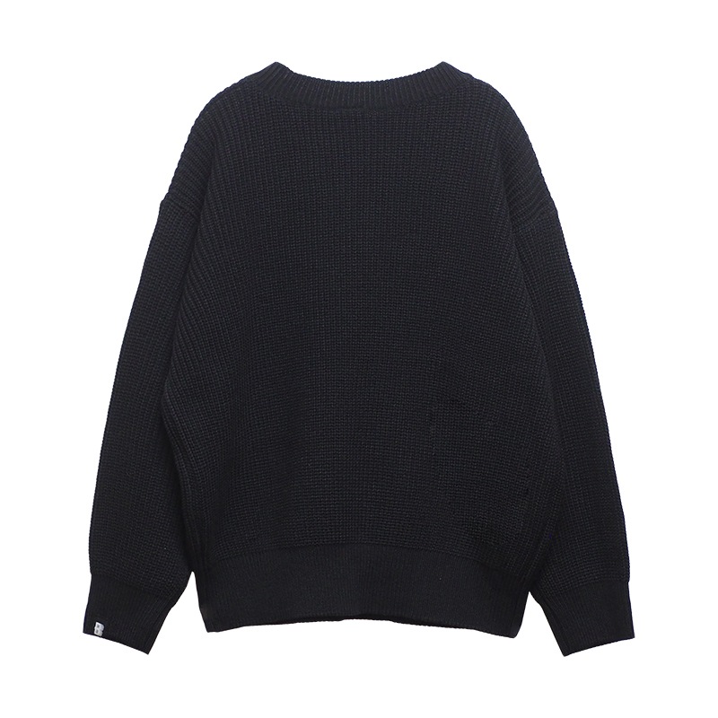 KNIT PULLOVER ��BLK��