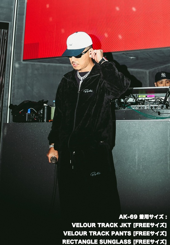 VELOUR TRACK PANTS