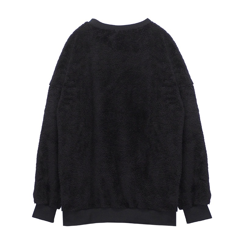 BOA FLEECE CREWNECK ��BLK��