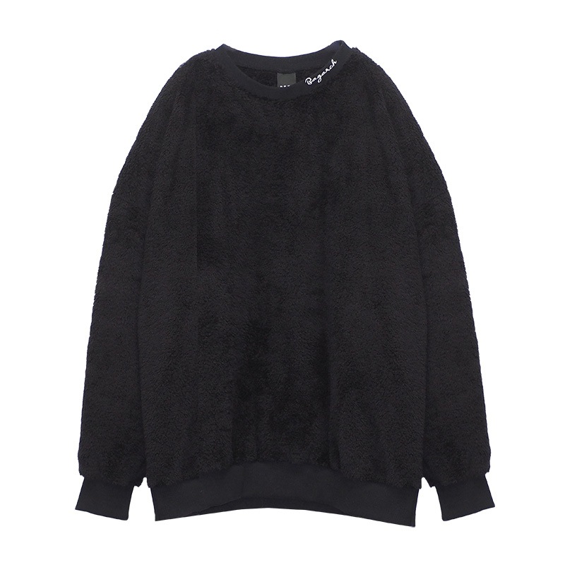 BOA FLEECE CREWNECK ��BLK��