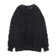 BOA FLEECE CREWNECK ��BLK��