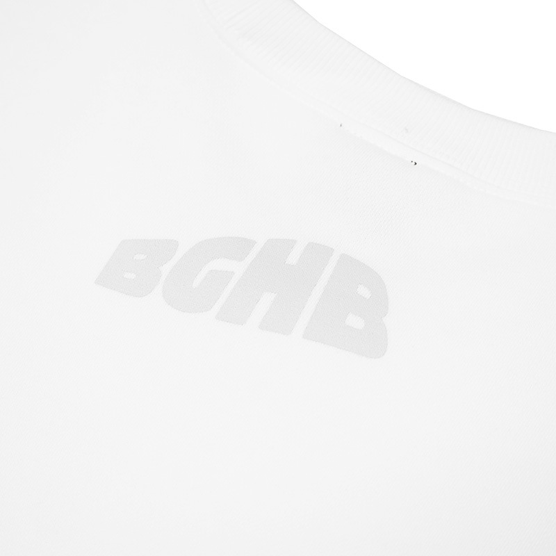 EMBOSS CREWNECK SWEAT ��WHT��