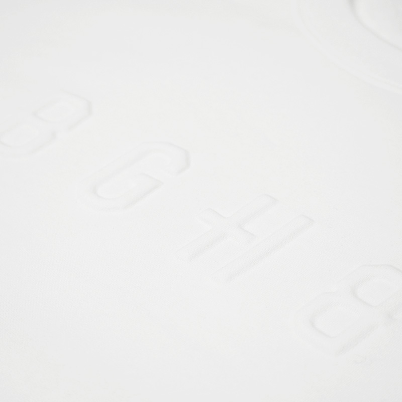 EMBOSS CREWNECK SWEAT ��WHT��