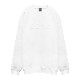 EMBOSS CREWNECK SWEAT ��WHT��
