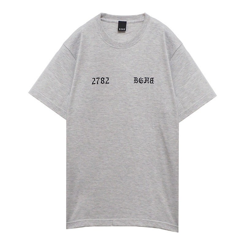 DOUBLE LOGO-TS ��ASH GRAY��