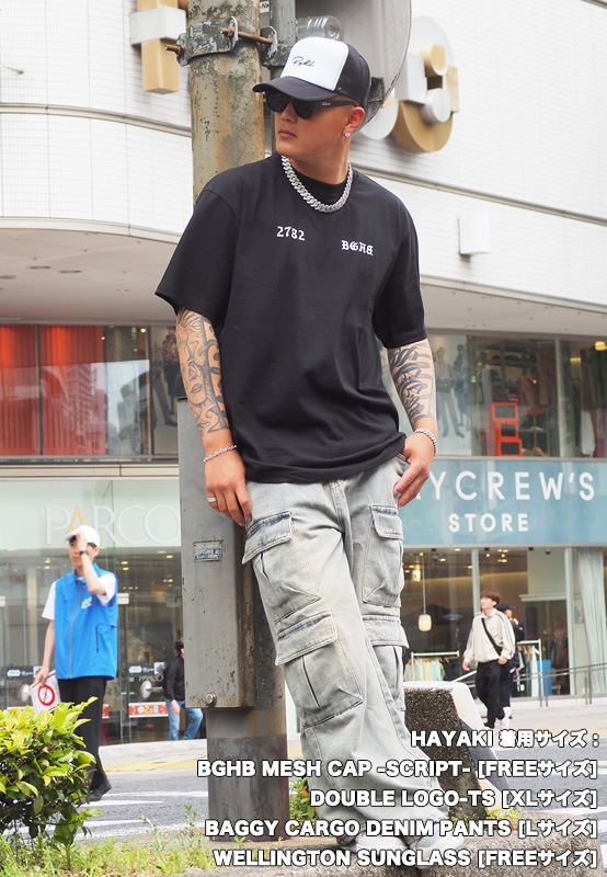 DOUBLE LOGO-TS ��BLK��