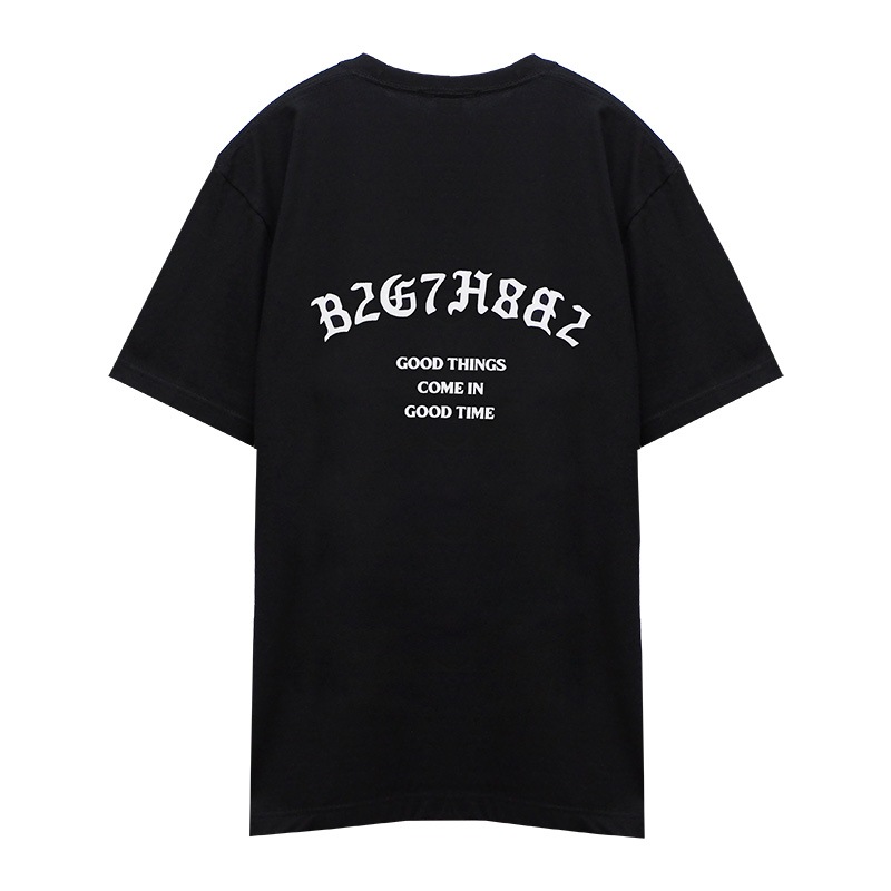 DOUBLE LOGO-TS ��BLK��