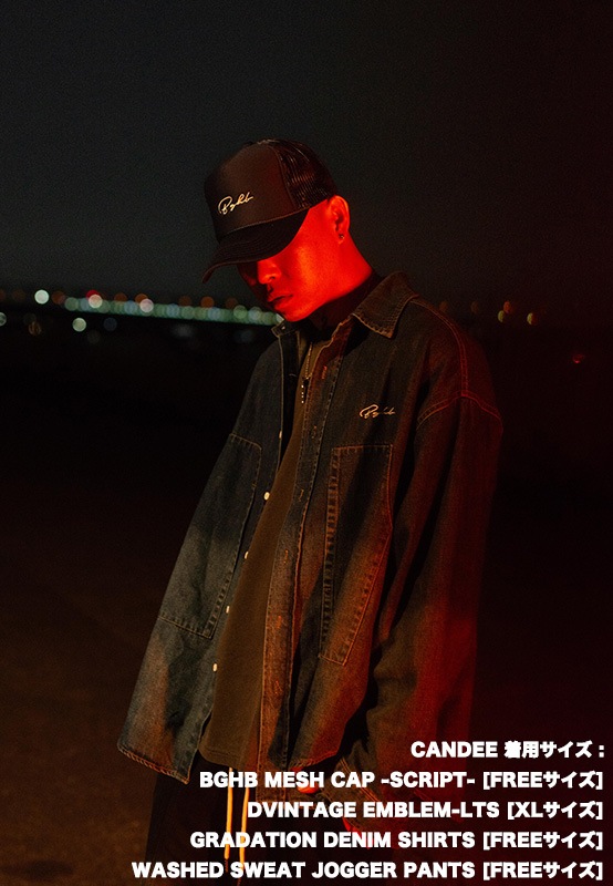 BGHB MESH CAP -SCRIPT-