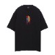 COLORFUL DRIP-TS BLK