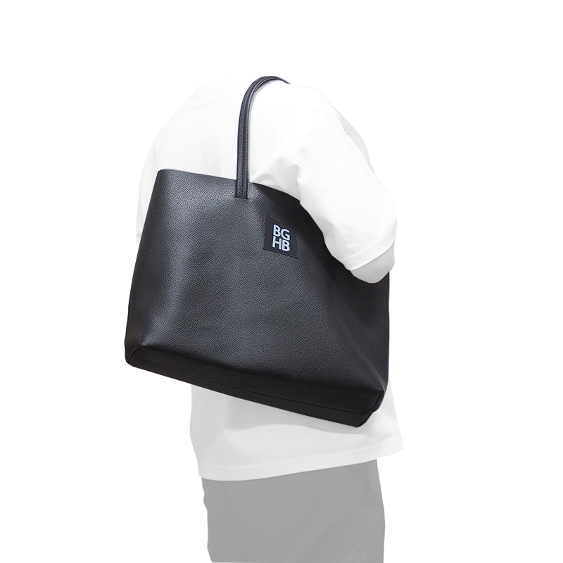 PU LEATHER TOTE BAG