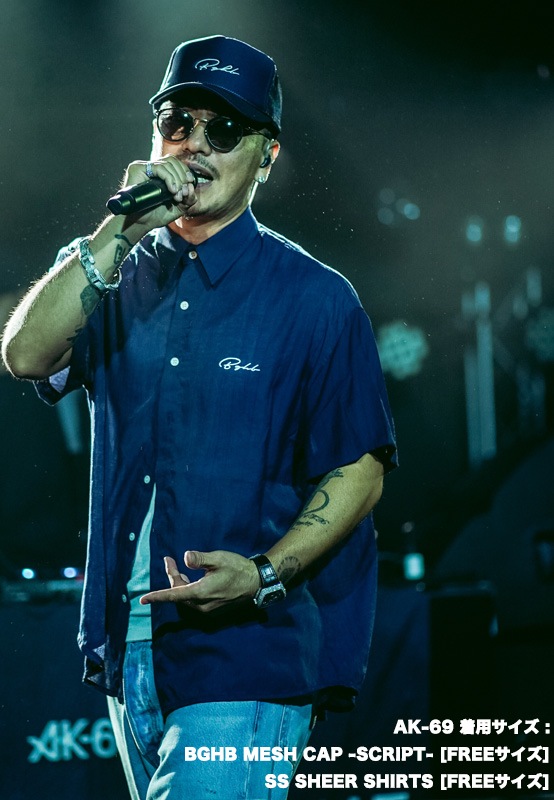 SS SHEER SHIRTS ��NAVY��