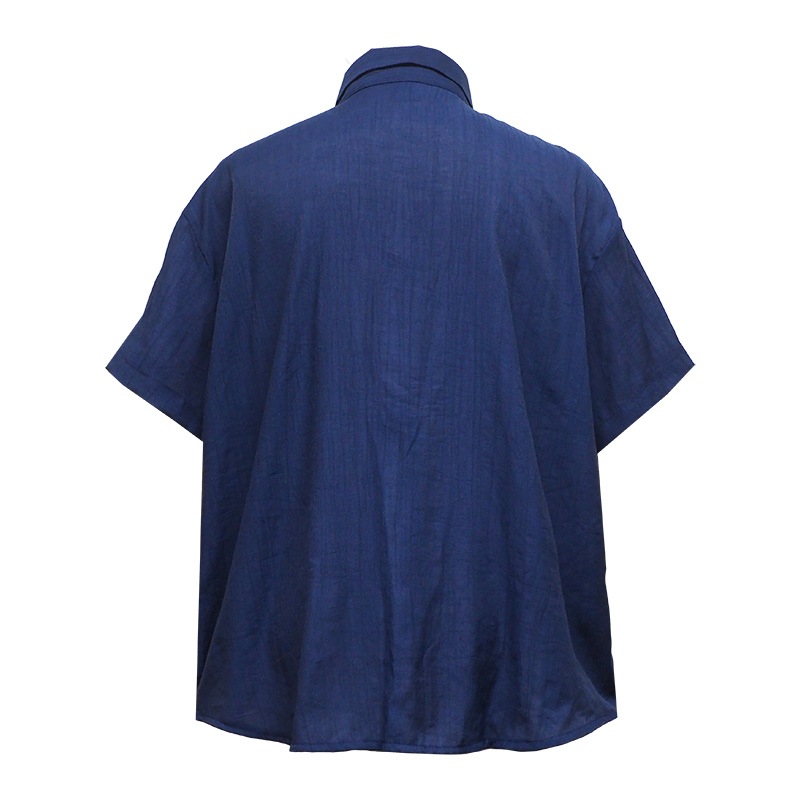 SS SHEER SHIRTS ��NAVY��