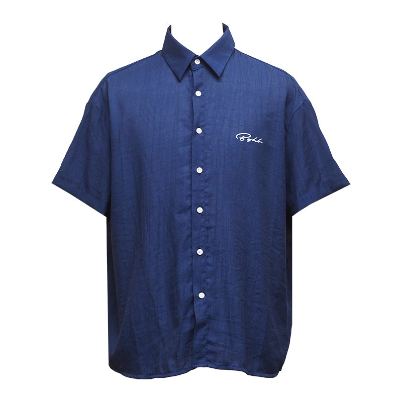 SS SHEER SHIRTS ��NAVY��