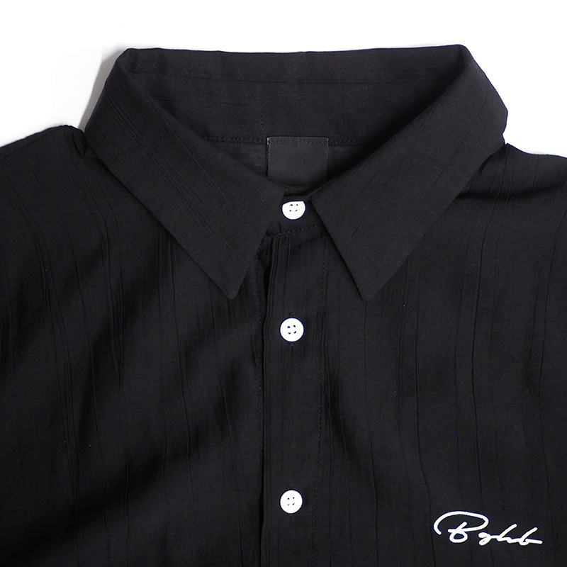 SS SHEER SHIRTS ��BLK��