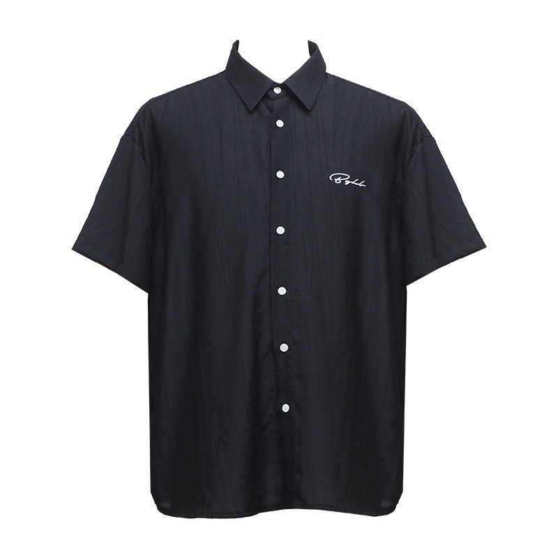 SS SHEER SHIRTS ��BLK��