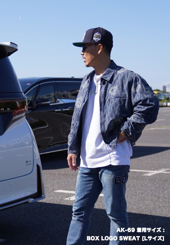 BOX LOGO SWEAT��ASH GRAY��