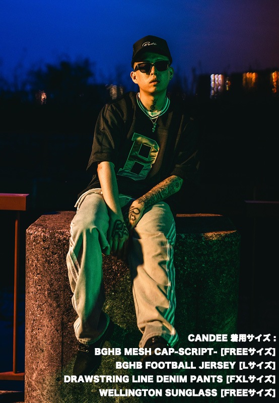 BGHB FOOTBALL JERSEY ��BLK��