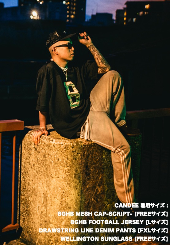 BGHB FOOTBALL JERSEY ��BLK��