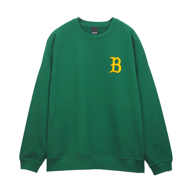 WIDE SWEAT PULLOVER GREEN