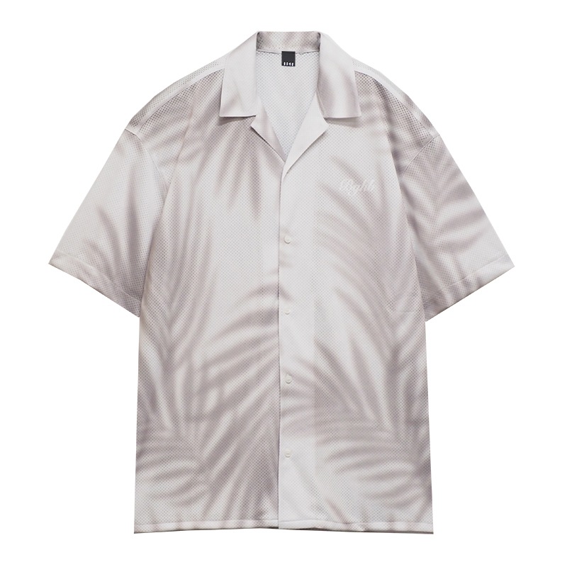 PALM TREE SHIRTS��BEIGE��