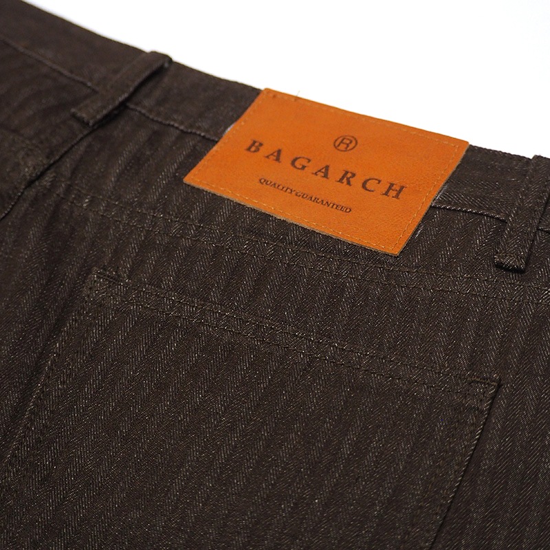 HICKORY DENIM PANTS��BROWN��
