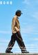 HICKORY DENIM PANTS��BROWN��