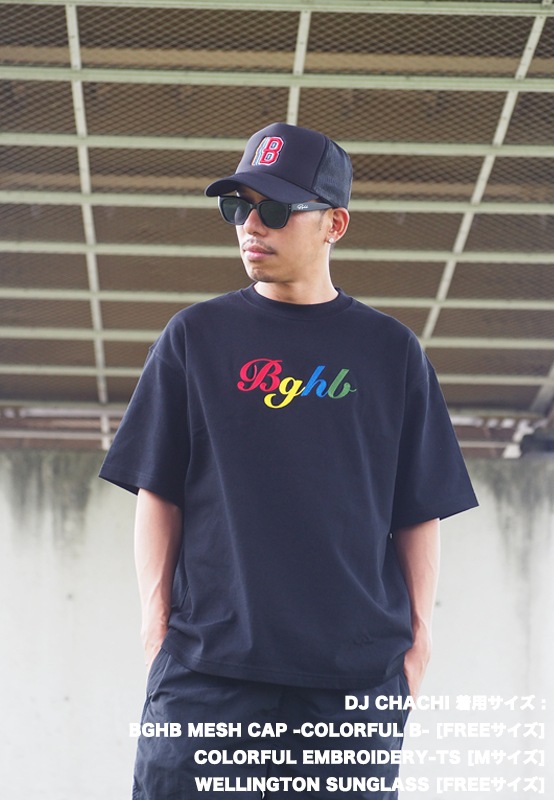 COLORFUL EMBROIDERY-TS��BLK��