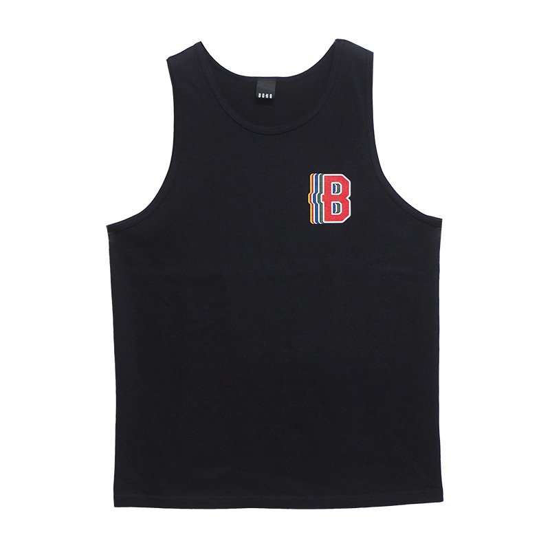 COLORFUL B TANKTOP��BLK��