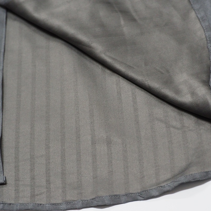 STRIPE LS SHIRTS��GRAY��