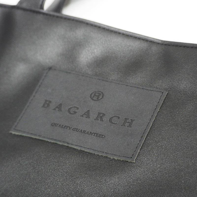 26' PU LEATHER TOTE BAG��BLK��