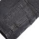 CARGO DENIM SHORTS��BLK��