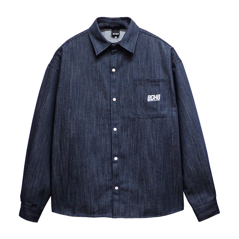 LIGHT DENIM LS SHIRTS��INDIGO��