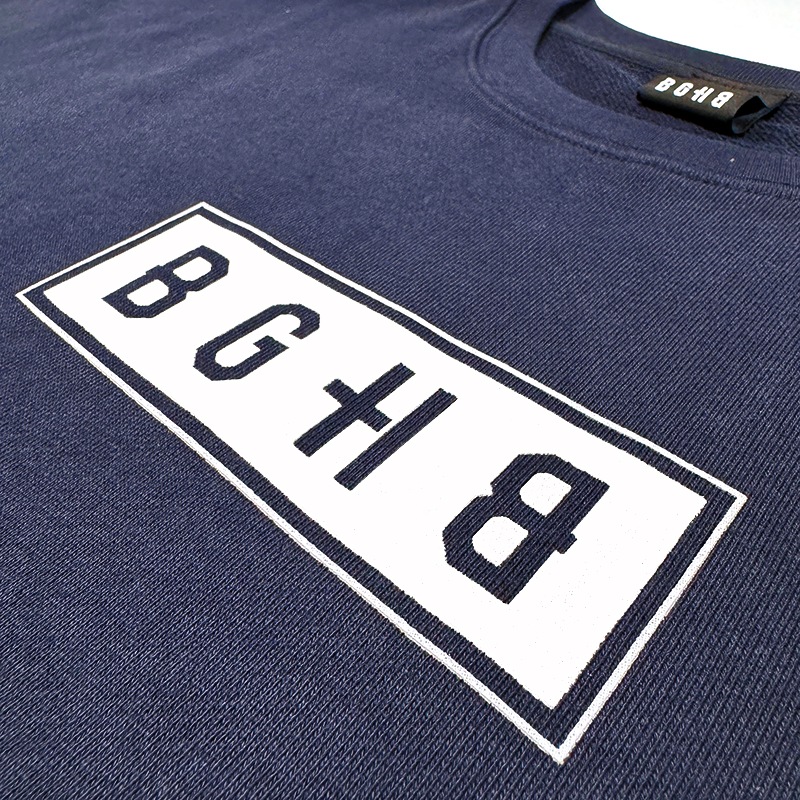 BOX LOGO WIDE SWEATNAVY