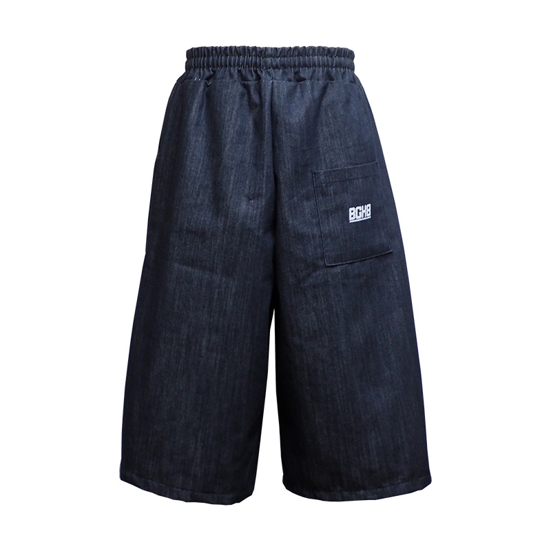 LIGHT DENIM SHORTS��INDIGO��