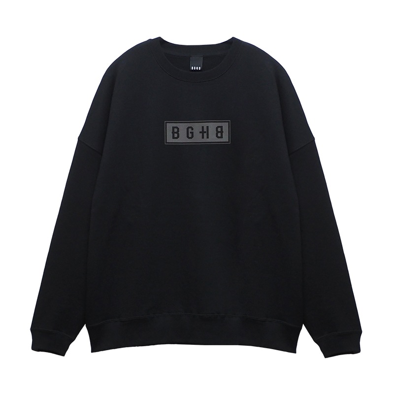BOX LOGO WIDE SWEAT��BLK��