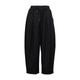 WIDE SLACKS PANTS��BLK��
