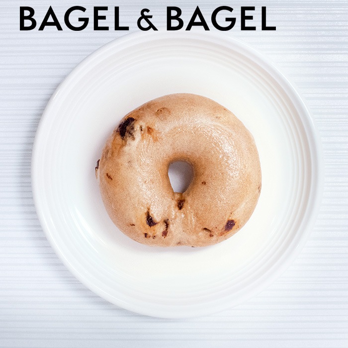 シナモンレーズンベーグル　単品