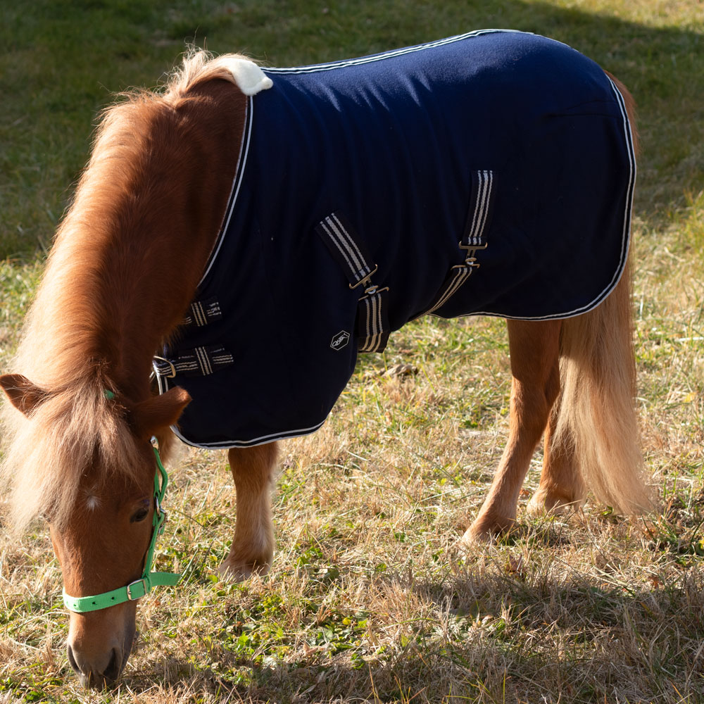 QHP シェトランド&ミニチュアホース用フリースラグ | 馬着