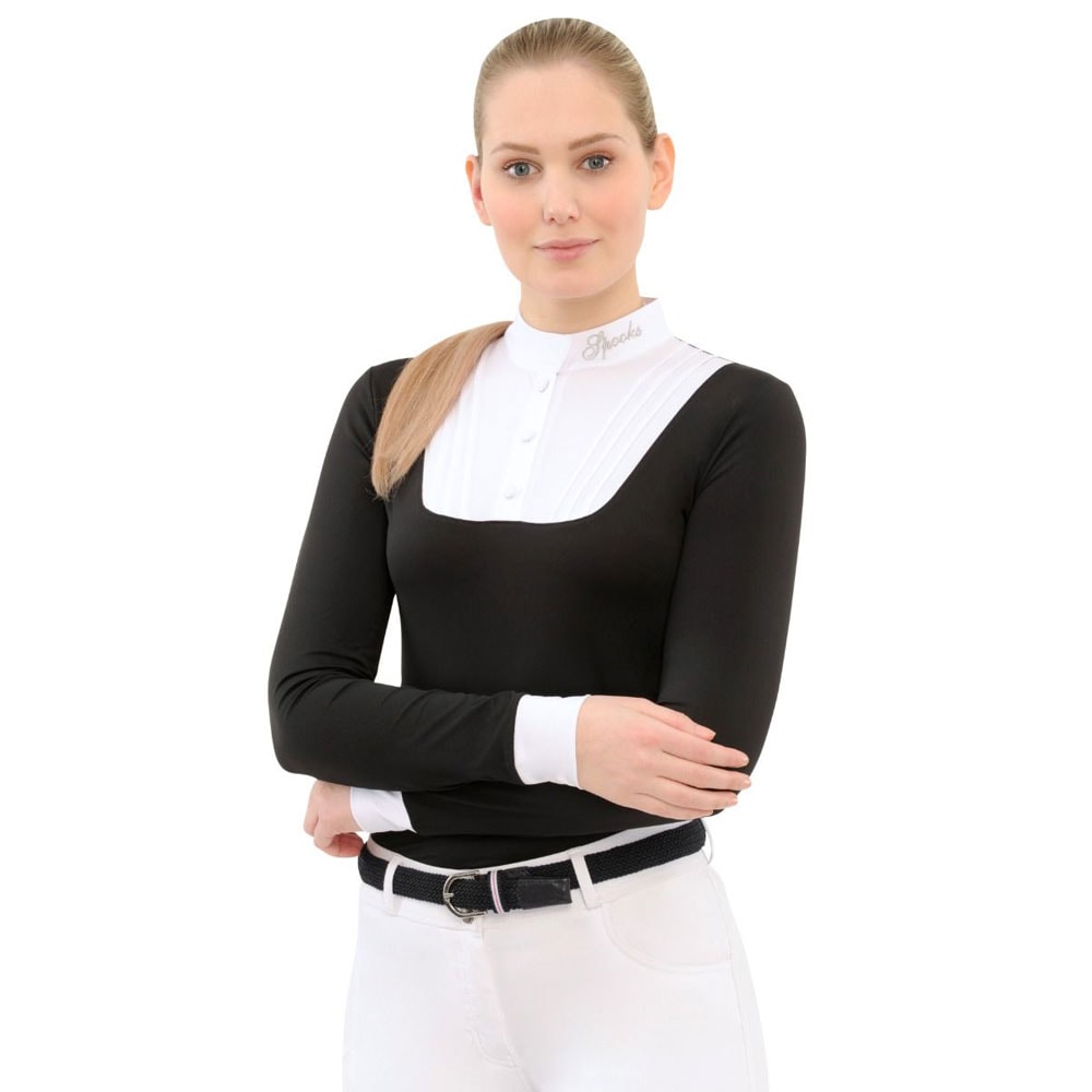 Spooks レディースショーシャツ-タラ ロングスリーブ | 競技会用ウェア
