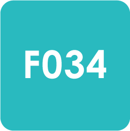 F034 ターコイズ【7g】<br>パラポリッシュ カラージェル