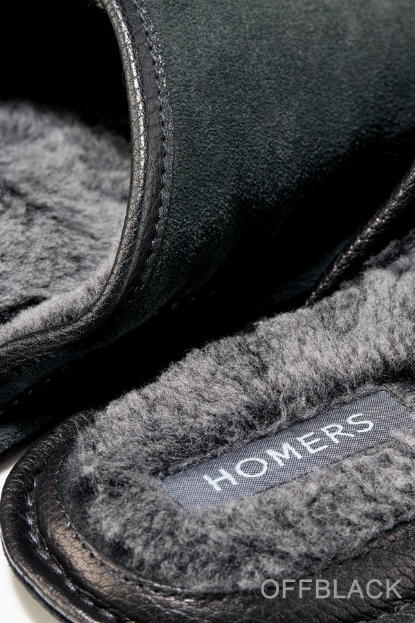 ��󥺥ࡼ�ȥ�롼�ॷ�塼���� �֥�å���[Homers] 13567/CROSTA/OFFBLACK