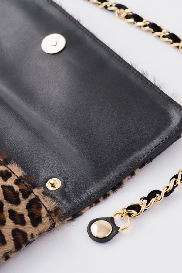 �쥪�ѡ�����2WAY����å��Хå������쥪�ѡ��ɣ��֥�å���[AL SOLITO] 16165/HAIR CALF x ELITE/LINCE��BLACK